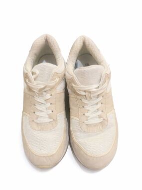 H&M Cream Mesh & Suede Women's Sneakers